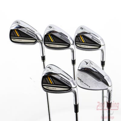 TaylorMade Rocketbladez Iron Set 7-GW TM RocketFuel 85 Steel Steel Stiff Right Handed 37.5in