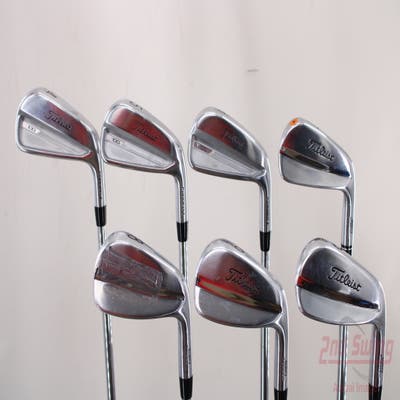 Titleist 620 MB Iron Set 4-PW True Temper Dynamic Gold X7 Steel X-Stiff Right Handed 38.25in