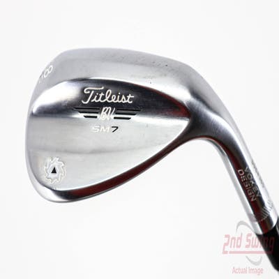 Titleist Vokey SM7 Tour Chrome Wedge Lob LW 58° 12 Deg Bounce D Grind FST KBS Tour Steel Regular Right Handed 35.5in