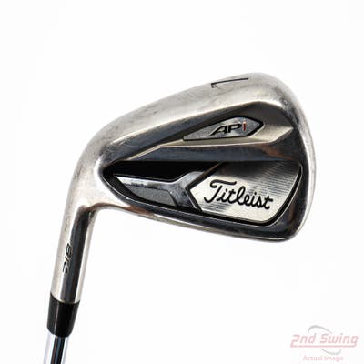 Titleist 718 AP1 Single Iron 7 Iron True Temper Dynamic Gold R300 Steel Regular Left Handed 37.0in