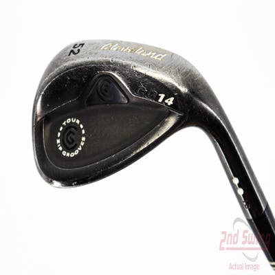 Cleveland CG14 Gunmetal Wedge Gap GW 52° 10 Deg Bounce Cleveland Traction Wedge Steel Wedge Flex Right Handed 36.0in