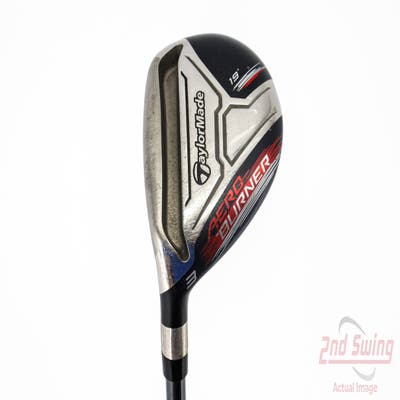 TaylorMade Aeroburner Black Hybrid 3 Hybrid 19° TM AeroBurner REAX 60 Graphite Stiff Left Handed 41.25in