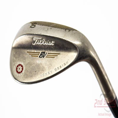 Titleist 2009 Vokey Spin Milled Black Wedge Lob LW 60° 10 Deg Bounce Titleist Vokey BV Steel Wedge Flex Right Handed 35.25in