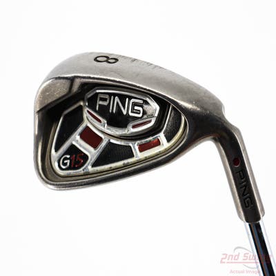 Ping G15 Single Iron 8 Iron Ping AWT Steel Stiff Right Handed Maroon Dot 36.5in