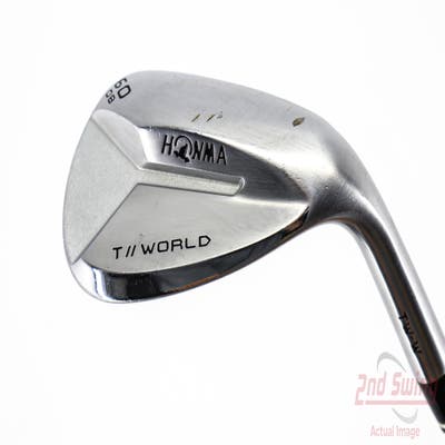 Honma TWORLD W5 Chrome Wedge Lob LW 60° 8 Deg Bounce Nippon NS Pro Modus 3 125 Wdg Steel Wedge Flex Right Handed 35.25in