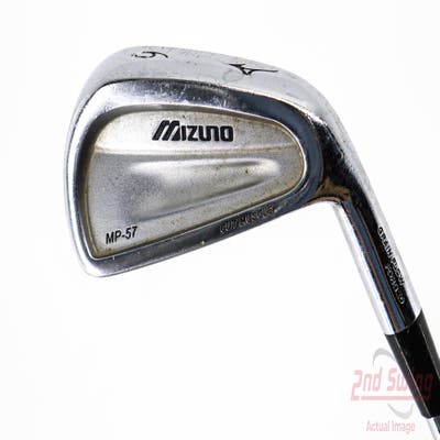 Mizuno MP 57 Single Iron 6 Iron Stock Steel Shaft Steel Stiff Right Handed 37.75in