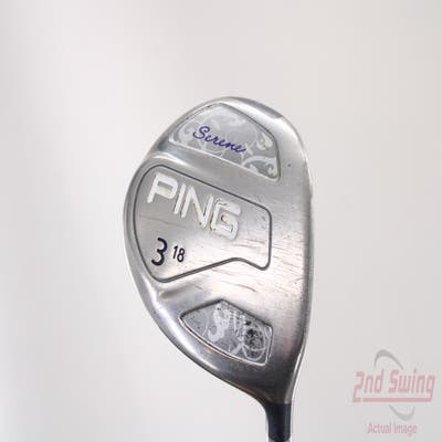 Ping Serene Fairway Wood 3 Wood 3W 18° Ping ULT 210 Ladies Lite Graphite Ladies Right Handed 42.5in