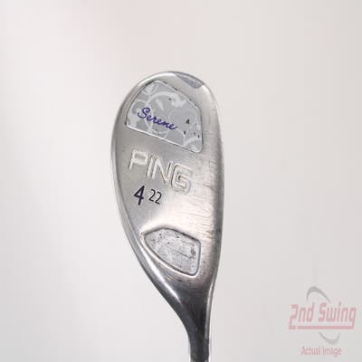 Ping Serene Hybrid 4 Hybrid 22° Ping ULT 210 Ladies Lite Graphite Ladies Right Handed 39.0in