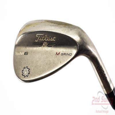 Titleist Vokey SM6 Steel Grey Wedge Sand SW 56° 8 Deg Bounce M Grind SM6 BV Steel Wedge Flex Right Handed 35.5in