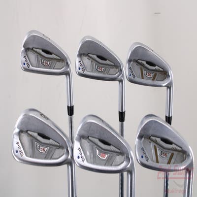 Ping S56 Iron Set 5-PW True Temper Dynamic Gold S300 Steel Stiff Right Handed Blue Dot 38.5in