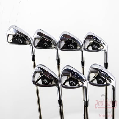 Callaway Apex 21 Iron Set 5-GW UST Mamiya Recoil ZT9 F3 Graphite Regular Right Handed 38.25in