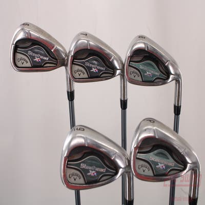 Callaway Steelhead XR Iron Set 6-PW Matrix Ozik Program F15 Graphite Regular Right Handed 37.75in