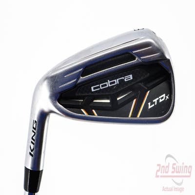 Cobra LTDx Single Iron 6 Iron FST KBS Tour 90 Steel Stiff Left Handed 37.5in