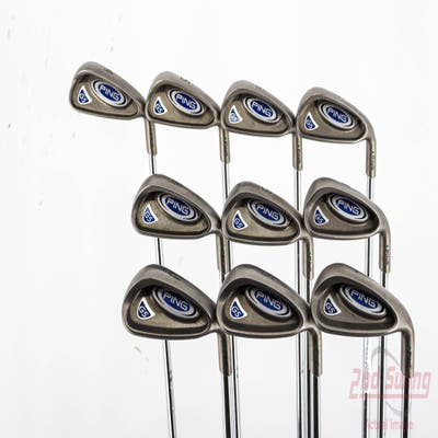 Ping G5 Iron Set 4-LW Ping AWT Steel Stiff Right Handed Green Dot 39.0in