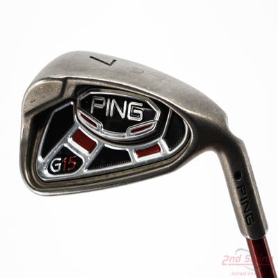 Ping G15 Single Iron 7 Iron Ping TFC 149I Graphite Senior Right Handed Black Dot 36.5in