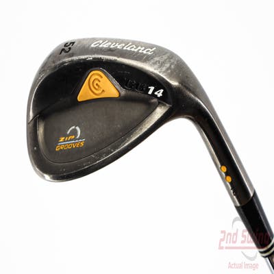 Cleveland CG14 Gunmetal Wedge Gap GW 52° 10 Deg Bounce Cleveland Traction Wedge Steel Wedge Flex Right Handed 36.0in