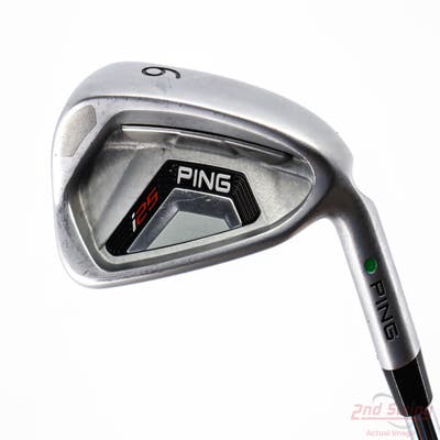 Ping I25 Single Iron 6 Iron Ping CFS Steel X-Stiff Right Handed Green Dot 38.25in