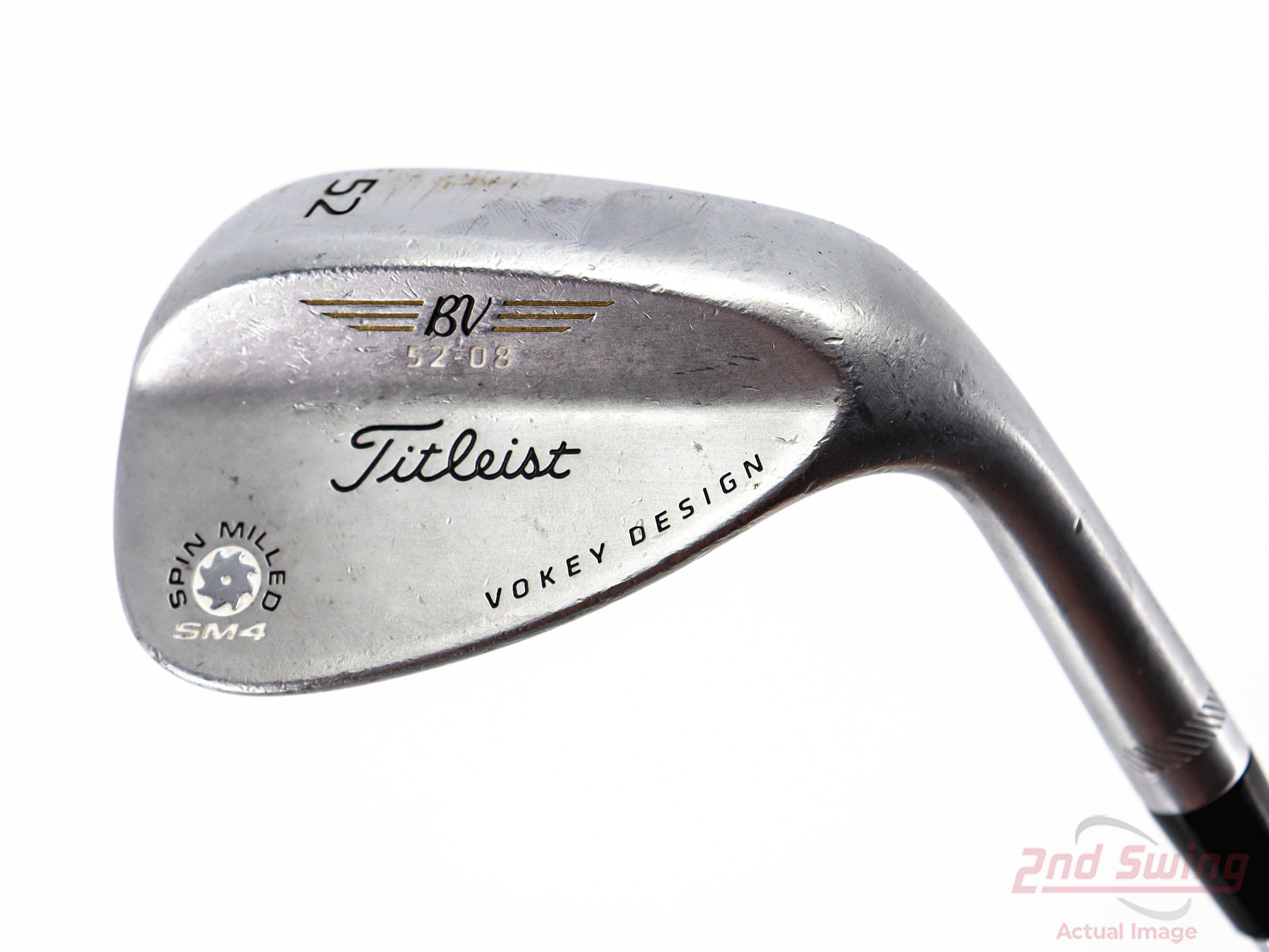 Titleist Vokey Spin Milled SM4 Chrome Wedge (A-52438698393)