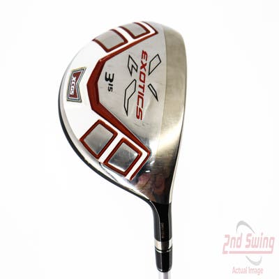 Tour Edge Exotics XCG5 Fairway Wood 3 Wood 3W 15° Fujikura Exotics Blur Graphite Stiff Right Handed 43.5in