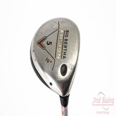 Callaway Big Bertha Fusion Fairway Wood 5 Wood 5W 19° Callaway Aldila NVS Graphite Ladies Right Handed 41.5in