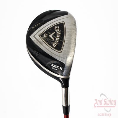 Callaway Razr X Black Fairway Wood 5 Wood 5W Callaway Razr X Black Fairway Graphite Senior Right Handed 42.0in