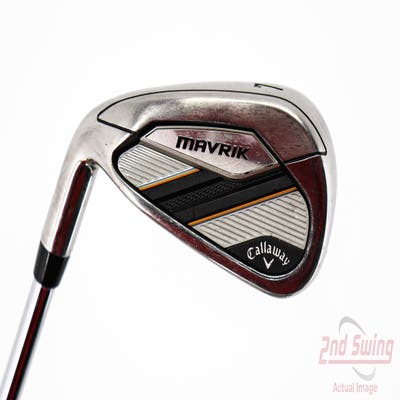 Callaway Mavrik Single Iron 7 Iron True Temper Elevate 95 Steel Stiff Left Handed 37.0in