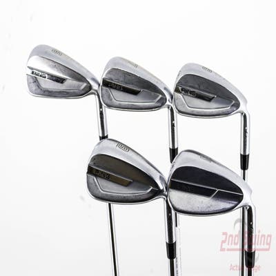 Ping G700 Iron Set 6-PW FST KBS Tour 125 Steel Stiff+ Right Handed White Dot 38.5in