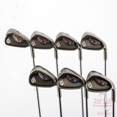 Ping G10 Iron Set 4-PW Ping AWT Steel Stiff Right Handed Black Dot 37.25in