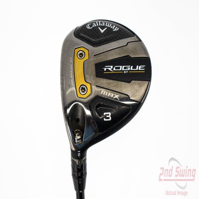 Callaway Rogue ST Max Fairway Wood 3 Wood 3W 15° MCA Tensei AV-XLINK Blue 65 Graphite Regular Left Handed 43.25in