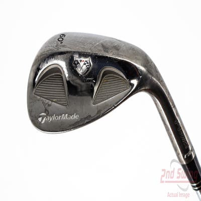 TaylorMade Rac Black TP Wedge Lob LW 60° 6 Deg Bounce True Temper Dynamic Gold Steel Wedge Flex Right Handed 35.5in