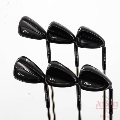 Ping G710 Iron Set 5-PW UST Recoil 780 ES SMACWRAP Graphite Stiff Right Handed Red dot 38.75in