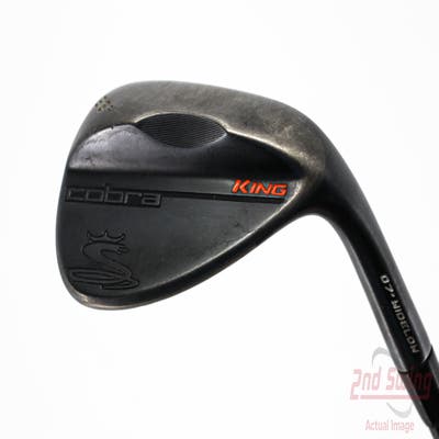 Cobra KING Black Wedge Sand SW 56° 7 Deg Bounce Widelow Stock Steel Shaft Steel Wedge Flex Right Handed 36.25in