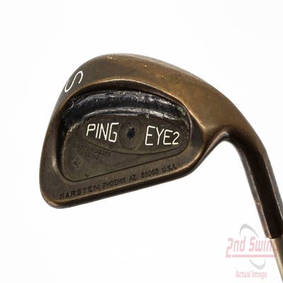 Ping Eye 2 Beryllium Copper Wedge Sand SW Stock Graphite Regular Right Handed Black Dot 35.5in