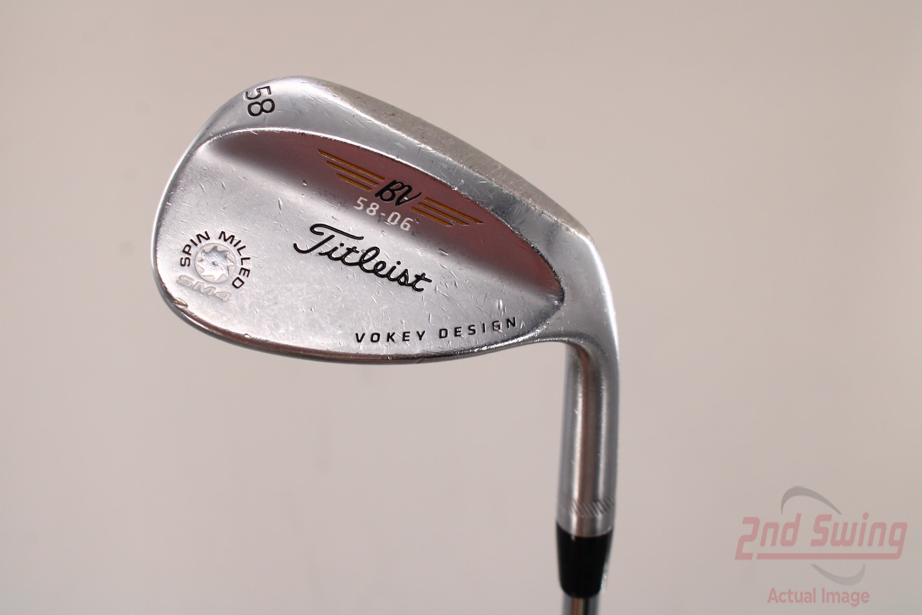 Titleist Vokey Spin Milled SM4 Chrome Wedge | 2nd Swing Golf