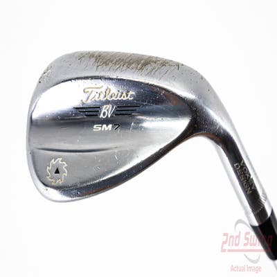 Titleist Vokey SM7 Tour Chrome Wedge Lob LW 58° 14 Deg Bounce K Grind SM7 BV Steel Wedge Flex Right Handed 35.25in