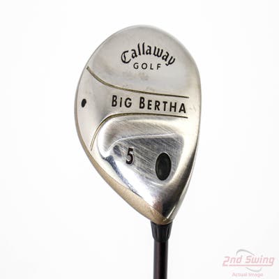 Callaway 2004 Big Bertha Fairway Wood 5 Wood 5W Callaway Fujikura Gems 55g Graphite Ladies Right Handed 41.25in