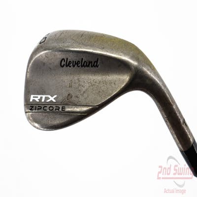 Cleveland RTX ZipCore Raw Wedge Lob LW 60° 12 Deg Bounce Full Nippon NS Pro 1050GH Steel Stiff Right Handed 35.75in