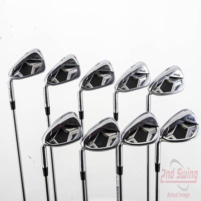 Ping G430 Iron Set 4-GW Nippon NS Pro Modus 3 Tour 105 Steel Stiff Left Handed Blue Dot 38.75in