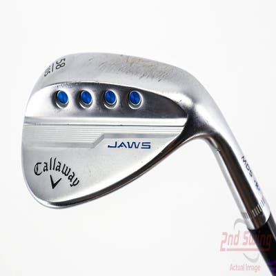 Callaway Jaws MD5 Platinum Chrome Wedge Lob LW 58° 10 Deg Bounce S Grind Dynamic Gold Tour Issue S200 Steel Wedge Flex Right Handed 35.0in