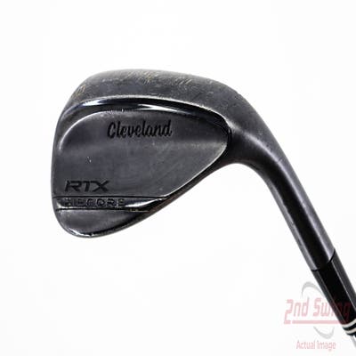 Cleveland RTX ZipCore Black Satin Wedge Sand SW 56° 10 Deg Bounce Dynamic Gold Spinner TI Steel Wedge Flex Right Handed 35.25in