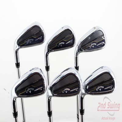 Callaway Paradym X Iron Set 6-GW Aldila Ascent Blue 40 Graphite Ladies Left Handed 37.0in