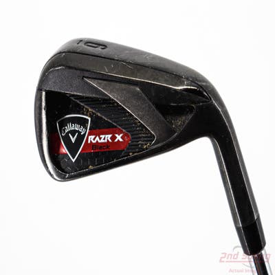 Callaway Razr X Black Single Iron 6 Iron True Temper M-10 XP Steel Uniflex Right Handed 37.75in