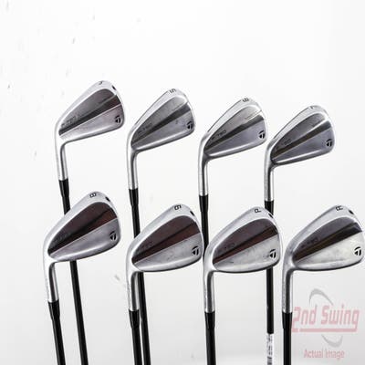 TaylorMade 2023 P790 Iron Set 4-GW Mitsubishi MMT 80 Graphite Stiff Left Handed 38.25in