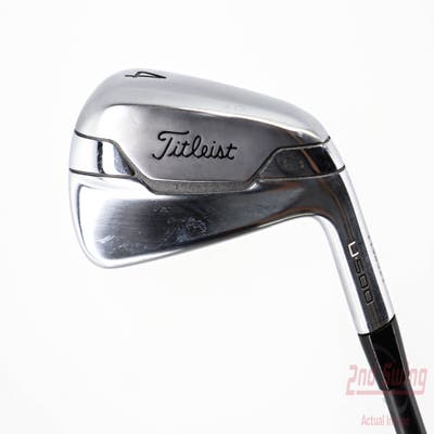 Titleist U 500 Utility Hybrid 4 Hybrid 23° PX HZRDUS Smoke Black 90 Graphite Stiff Right Handed 39.0in