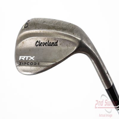 Cleveland RTX ZipCore Raw Wedge Lob LW 60° 6 Deg Bounce Dynamic Gold Tour Issue X100 Steel X-Stiff Right Handed 35.25in