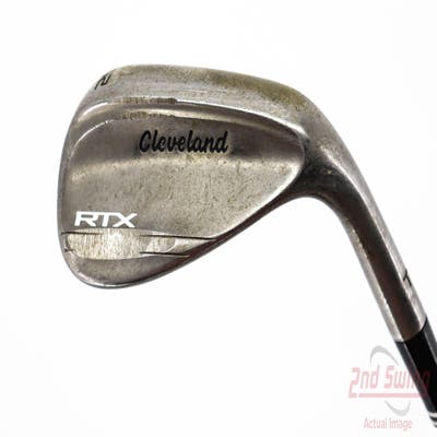 Cleveland RTX ZipCore Raw Wedge Gap GW 52° 10 Deg Bounce Dynamic Gold Tour Issue X100 Steel X-Stiff Right Handed 35.75in