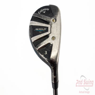 Callaway Rogue X Hybrid 3 Hybrid 18° Aldila Synergy Blue 60 Graphite Stiff Right Handed 41.25in