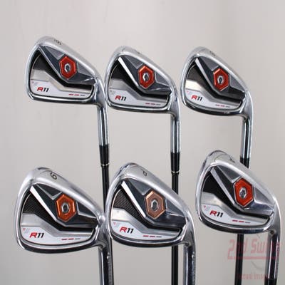 TaylorMade R11 Iron Set 6-GW TM Fujikura Motore 65 Graphite Regular Right Handed 38.0in