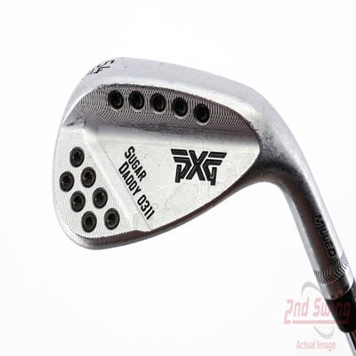 PXG 0311 Sugar Daddy Milled Chrome Wedge Sand SW 54° 10 Deg Bounce Dynamic Gold Tour Issue S400 Steel Stiff Right Handed 35.25in
