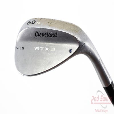 Cleveland RTX-3 Tour Satin Wedge Lob LW 60° 6 Deg Bounce V-LG True Temper Dynamic Gold Steel Wedge Flex Right Handed 35.25in